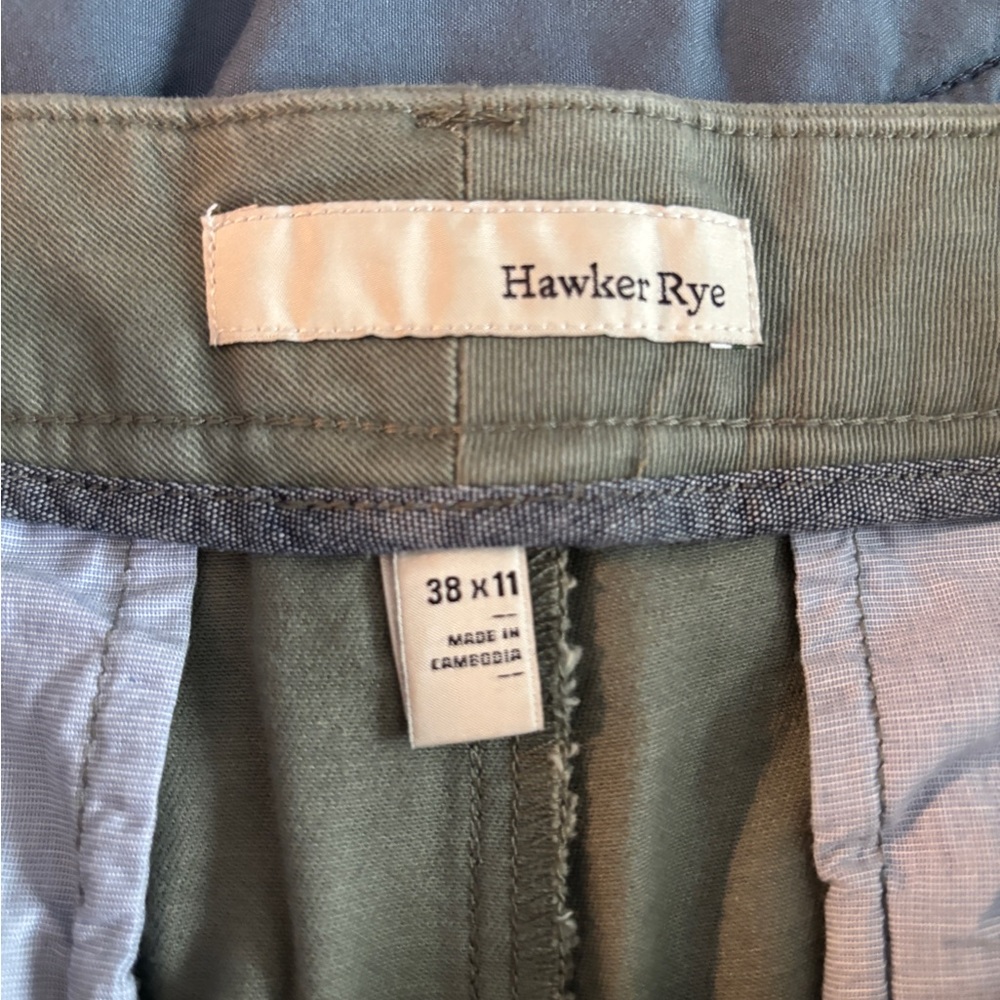 Green Hawker Rye Shorts - Picture 8 of 9
